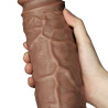 LoveToy Gode vibrant Chubby Dildo 23 x 6.5 cm Marron